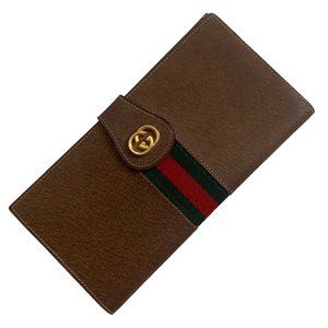 GUCCI Vintage 70s Leather Wallet